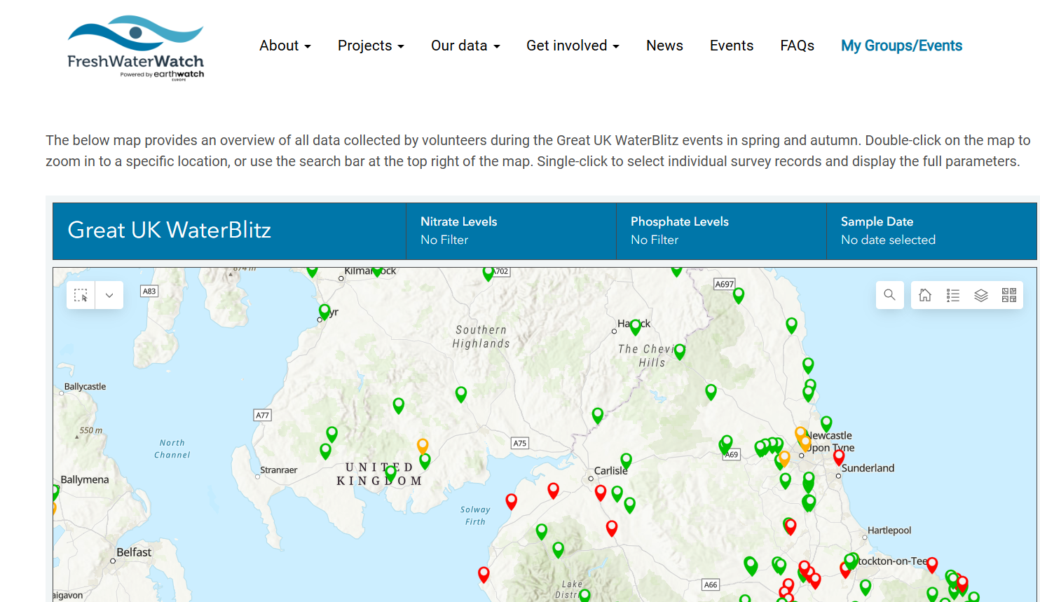 Join the Great UK WaterBlitz! - Solway Firth Partnership